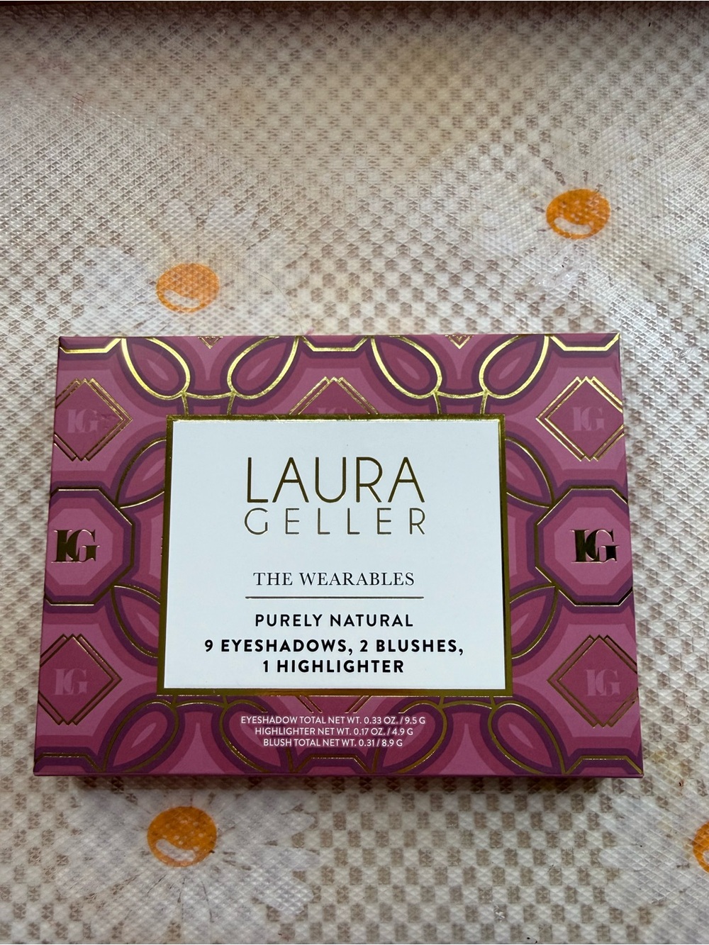 Laura Geller The Wearables Eyeshadow & Blush Palette - Pink Plum Design